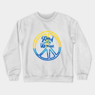 Stand with Ukraine Crewneck Sweatshirt